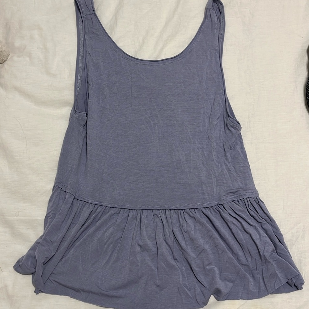 Ruffle tank top